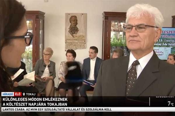 A Magyar Költészet Napja a 950 éves Tokajban